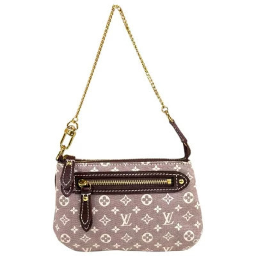 Louis Vuitton Pochette Accessoires Monogram Idylle Handbag Brown
